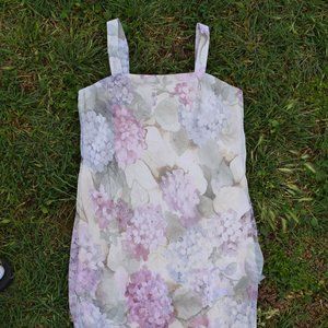 vintage ursula mini floral dress sz. 4